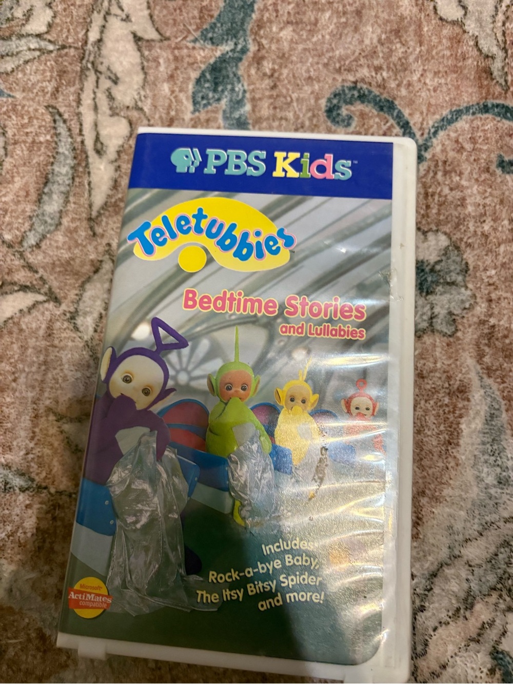 Teletubbies Bedtime Stories and Lullabies VHS PBS Kids Warner Home Video 2000